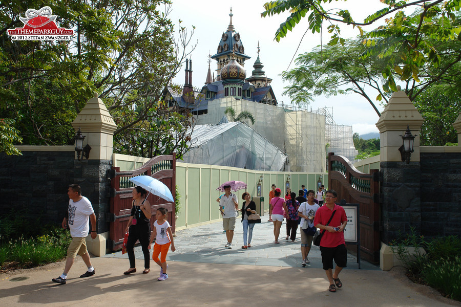 Mystic Point under construction in August 2012