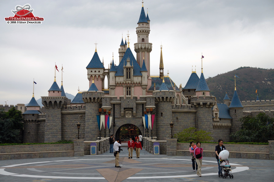 Hong Kong Disneyland castle