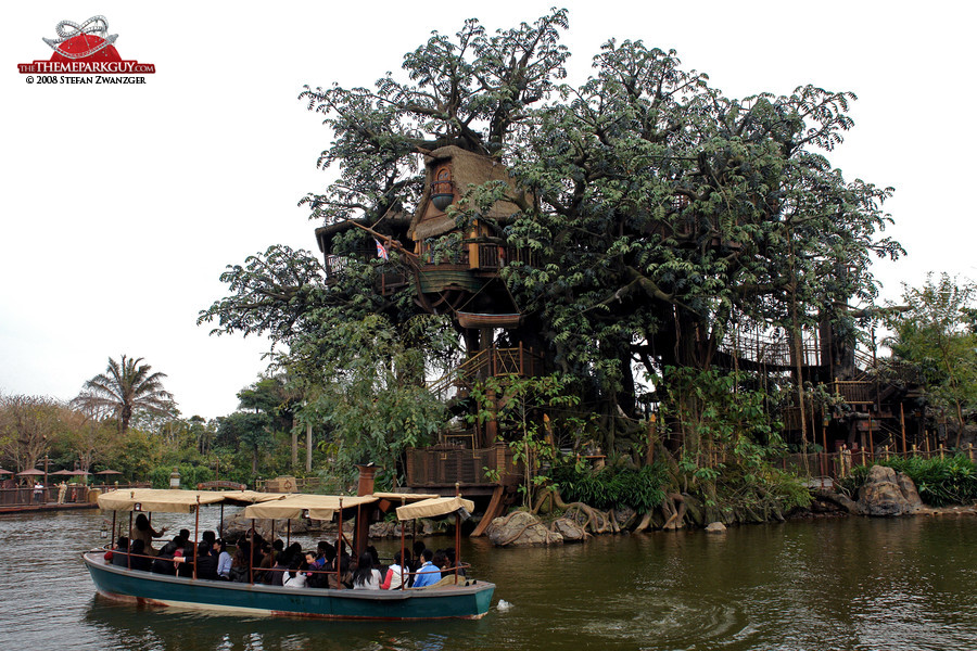 Jungle Cruise meets Tarzan's Tree House