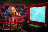 Buzz Lightyear dark ride attraction