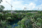 Hong Kong Disneyland expansion, seen from Tarzan's Tree House