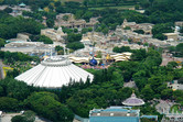 Space Mountain and Tomorrowland