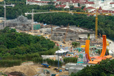 Grizzly Trail (left), Mystic Manor (middle), Toy Story Land (right)