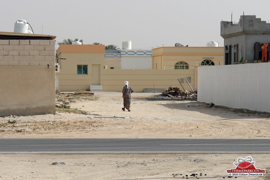 This local of Ras Al Khaimah, United Arab Emirates...