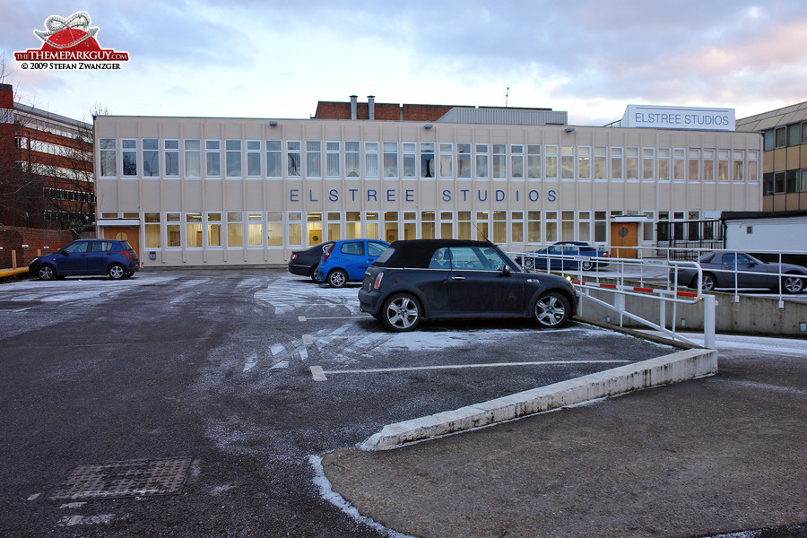 Elstree Studios parking lot