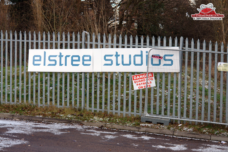 Elstree Studios fence