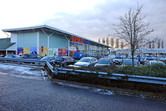 Tesco seen from the remaining part of Elstree Studios