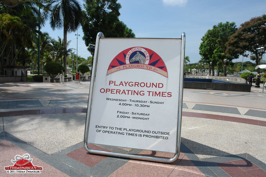 'Playground' entrance