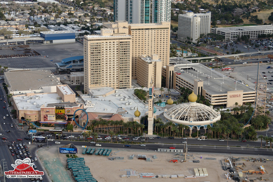 Sahara casino (you can see a coaster sticking out on both sides)