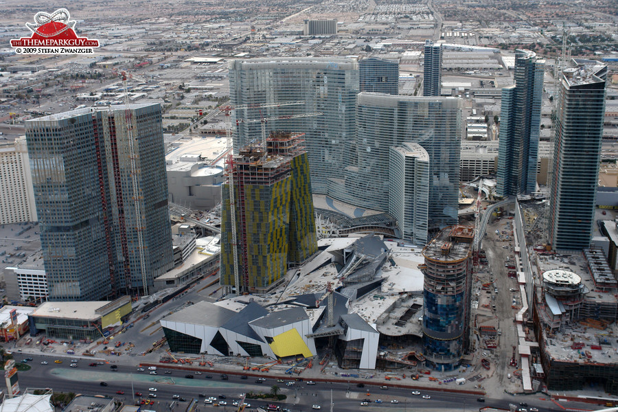 Las Vegas CityCenter under construction