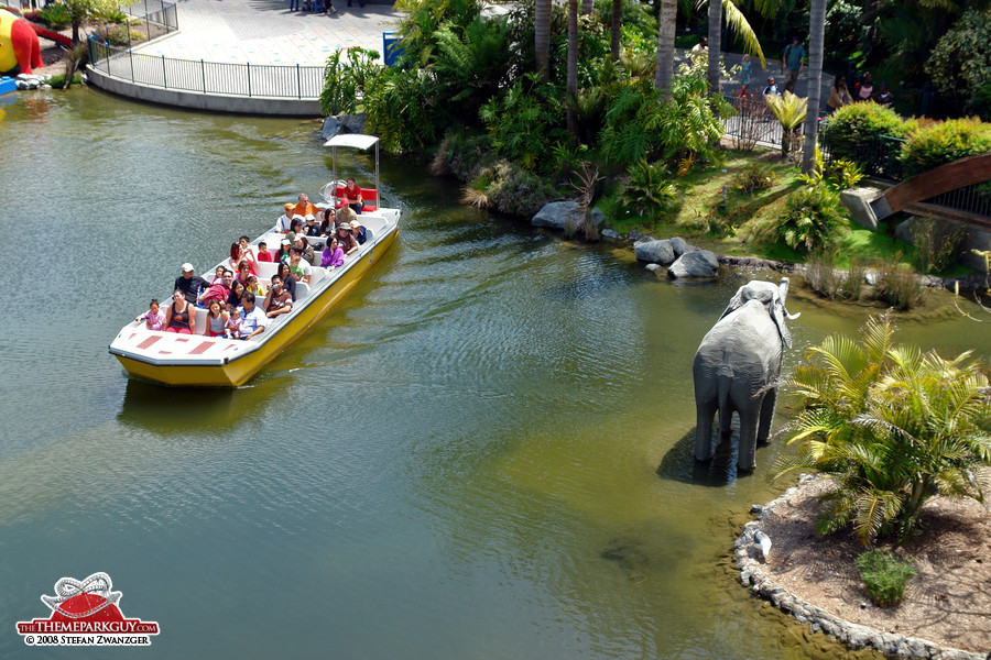 Legoland's version of the Jungle Cruise