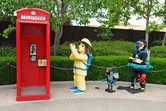 Lego telephone box