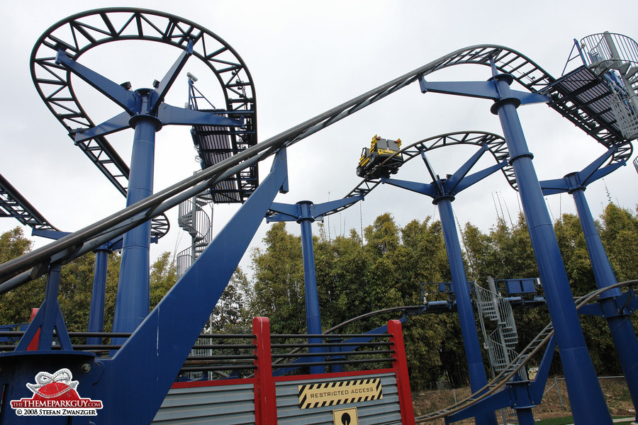 Legoland roller coaster