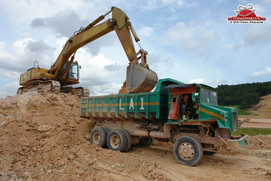 Legoland Malaysia excavations