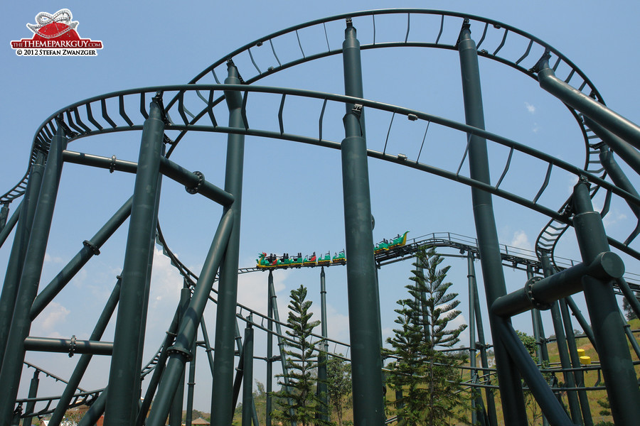 roller coaster in legoland