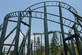 The Dragon roller coaster at Legoland Malaysia