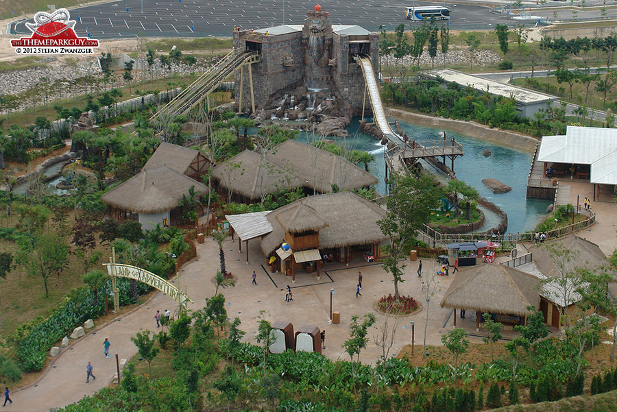 Legoland Malaysia flume ride