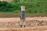 The bucket-head man