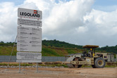 Legoland Malaysia construction board