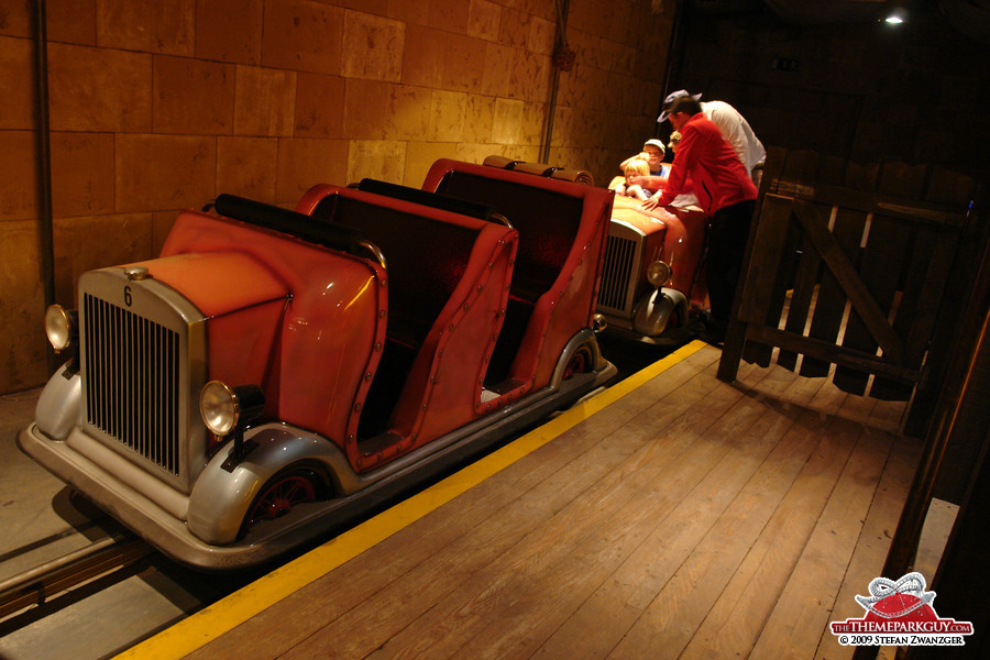 Egyptian-themed dark ride