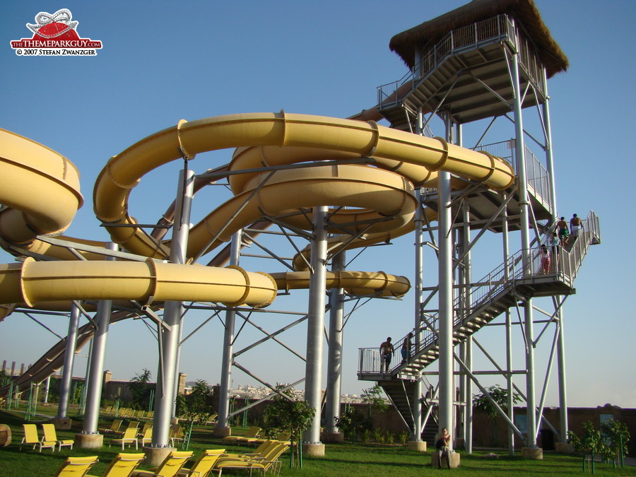 Classic slide tower