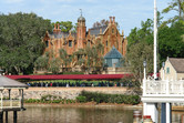 Haunted Mansion ghost train