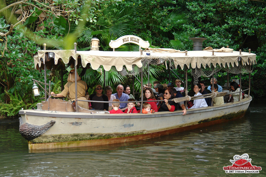 Jungle Cruise boat