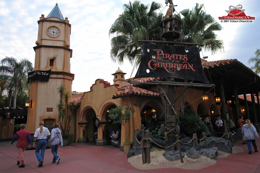 Pirates of the Caribbean building