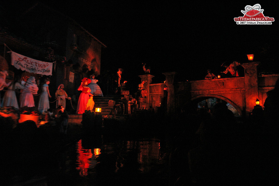 Pirates of the Caribbean dark ride