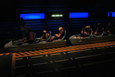 Space Mountain coaster cars