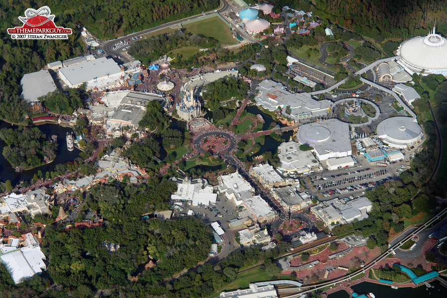 Magic Kingdom aerial, the second