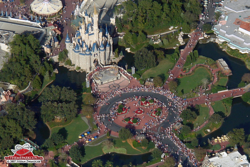 Disney castle at Walt Disney World