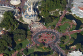 Disney castle at Walt Disney World