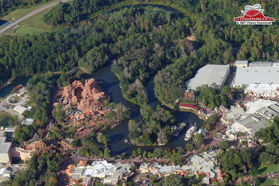 Frontierland section