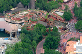 Splash Mountain from above