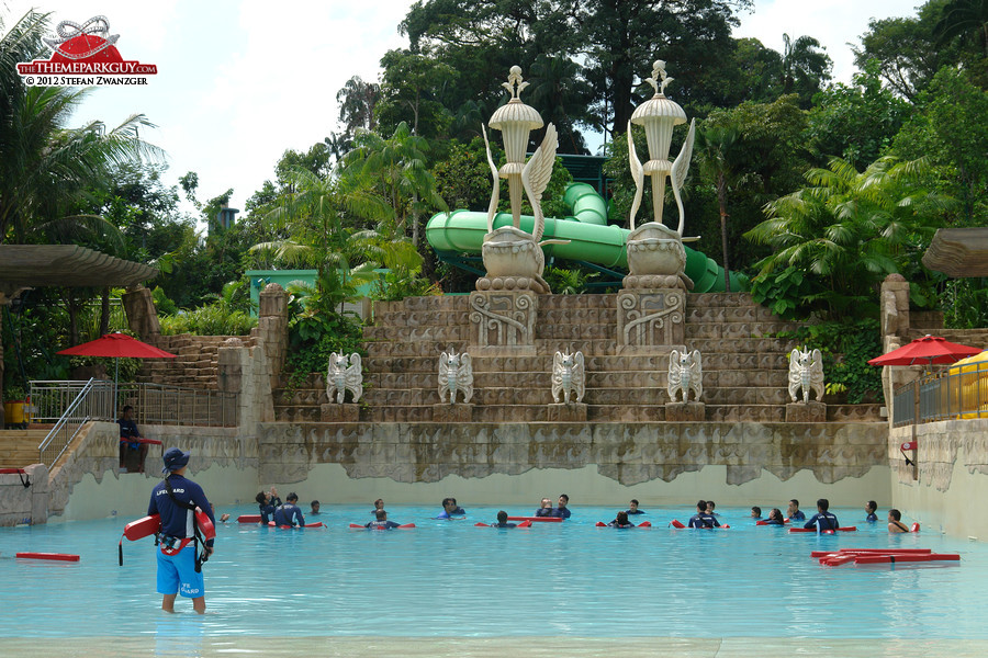 Adventure Cove Waterpark wave pool