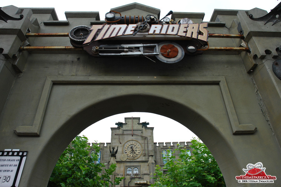 Time Riders simulator ride