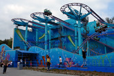 Wild Mouse-type roller coaster