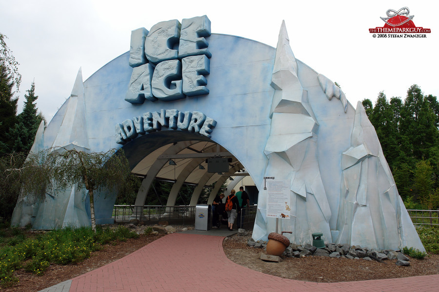 Ice Age entrance