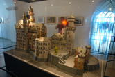 A model of the castle in the castle