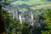 Neuschwanstein Castle from above