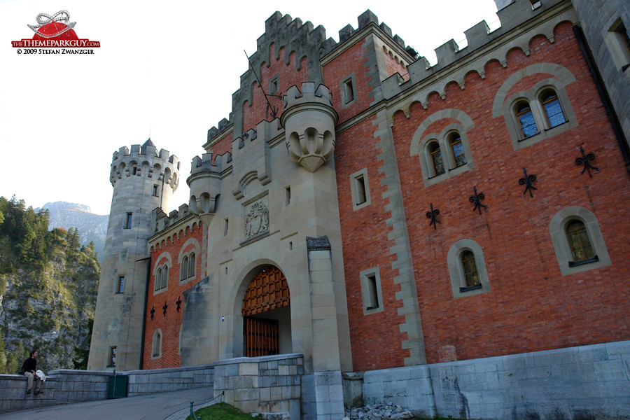 Castle entrance