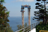 Drop tower with a view