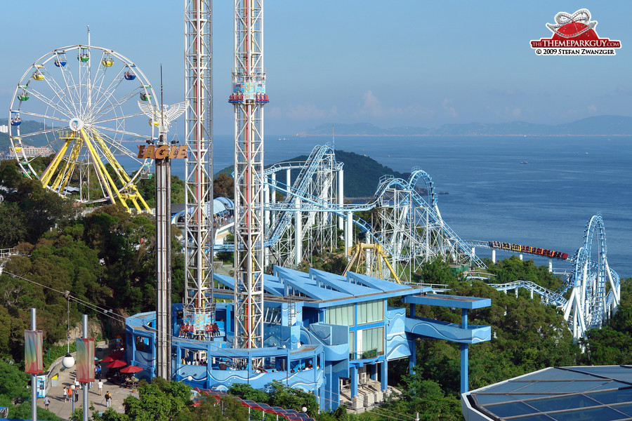 Ocean Park's fun fair feel