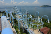 Another roller coaster with a view