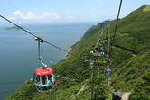 Famous Ocean Park cable car