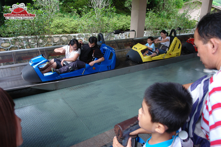 Bobsled ride