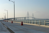 Via the new Incheon bridge...