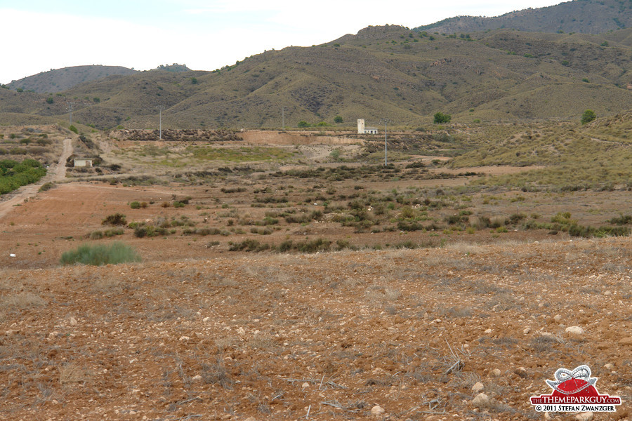 Murcia, site of the future Paramount movie theme park