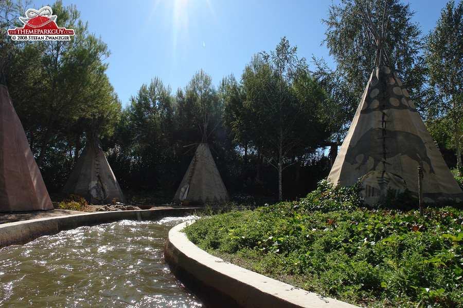 Native American tipis